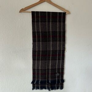 Craigmill Pure Wool Vintage Scarf Made in Scottland New With Tags One Sz